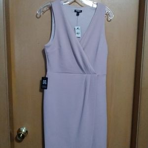 Mauve sheath dress(S)